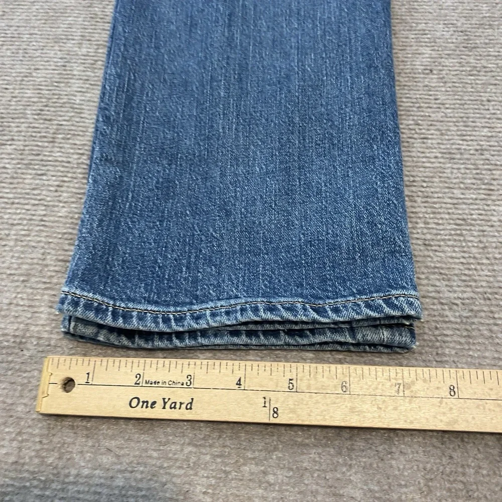 Levis 511 Jeans Mens 33x32 Irregular‎ Blue Skinny Straight Stretch Denim Medium